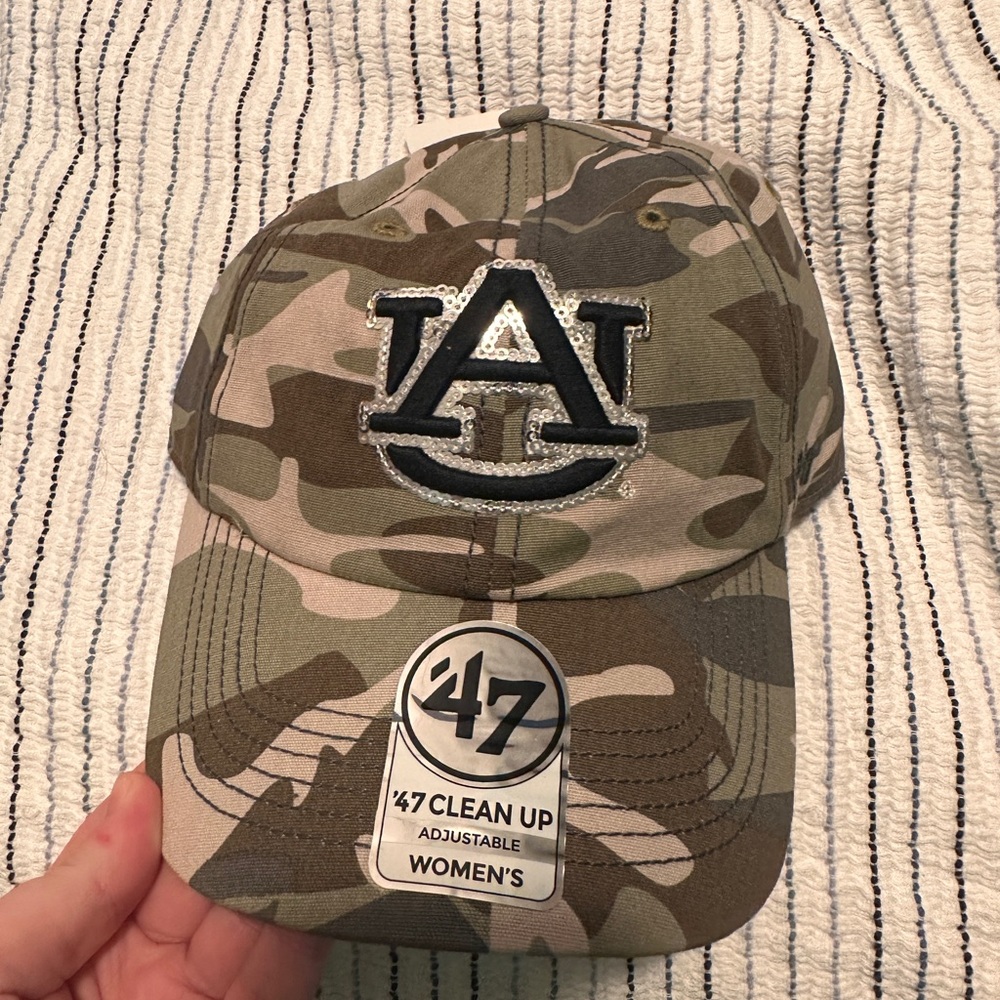 47 Brand Women's Camo Cap with Logo Auburn University